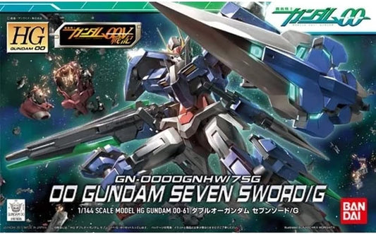 Bandai 5057935 Hg00 00 Gundam Seven Sword/G 1/144 Model Kit