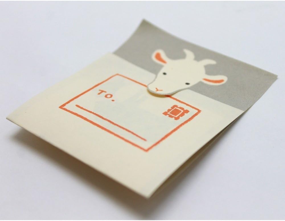 Midori 11788006 Secret Paper with Goat Pattern