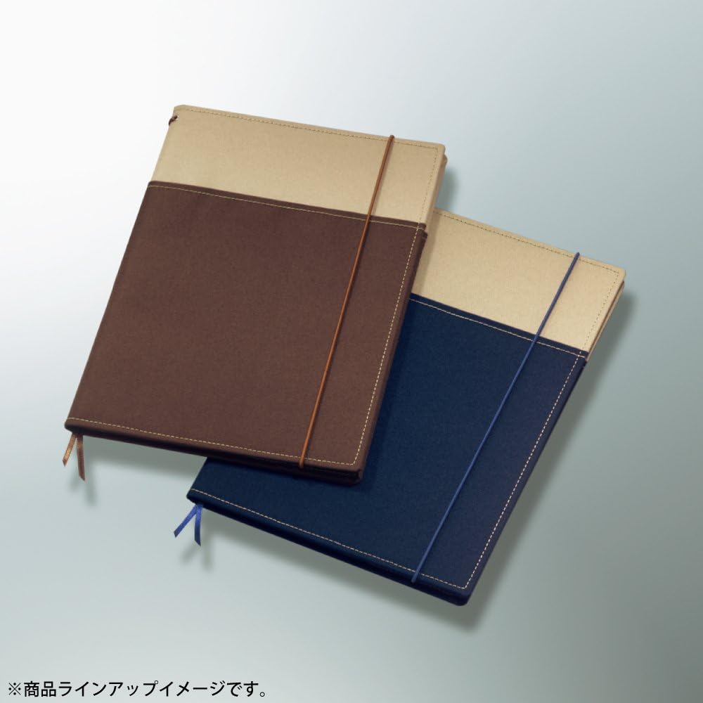 Kokuyo Cover Note systemic B5 Navy Blue A Ruled 40 Sheets Roh -653A-4