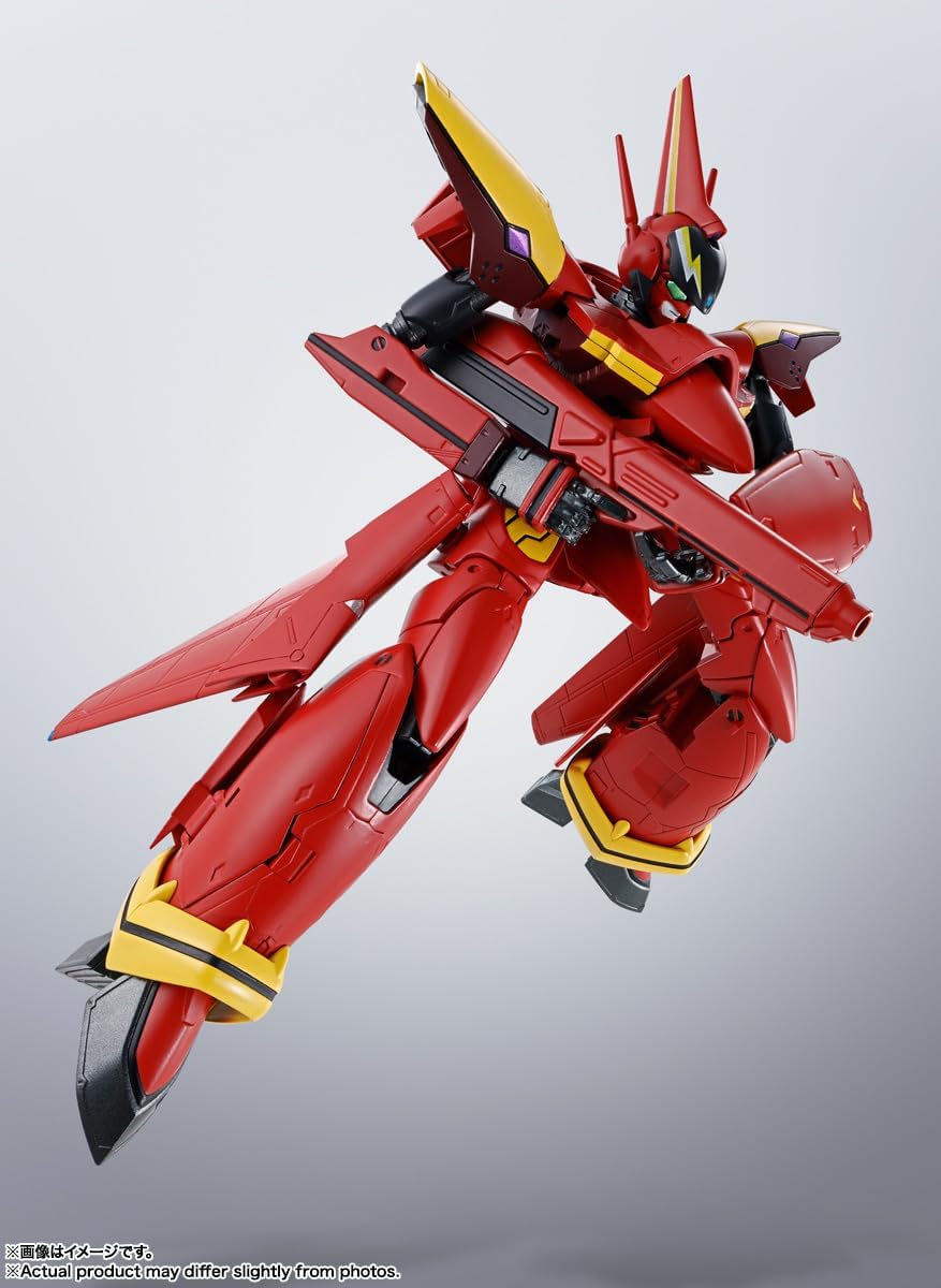 TAMASHII NATIONS - Macross 7 - VF-19 Custom Fire Valkyrie, Bandai Spirits Hi-Metal R Figure