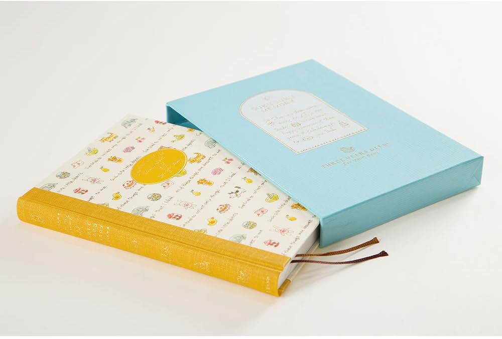 Phil design Light Blue Quickly and Healthily Green Diary Three Years Continuous use (Japan Import)