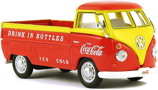 Coca-Cola 1/43 Volkswagen T1 Pickup Orange & Yellow