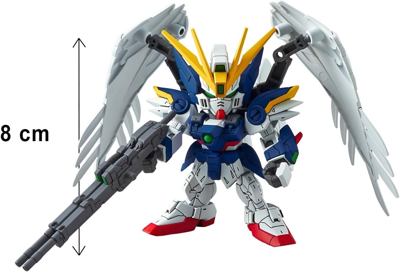 Bandai Hobby - Gundam Wing: Endless Waltz - 004 Wing Gundam Zero (EW) SD EX-Standard Model Kit