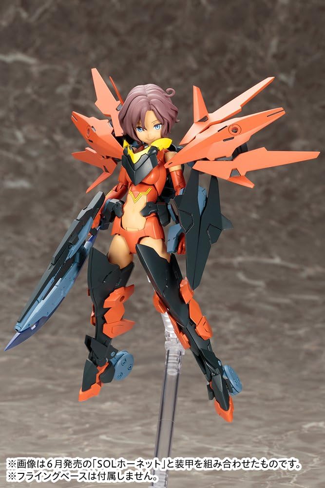 Megami Device SOL Road Runner KP434X Total Height Approx. 5.5 inches (140 mm), 1/1 Scale, Plastic Model, Molded Color