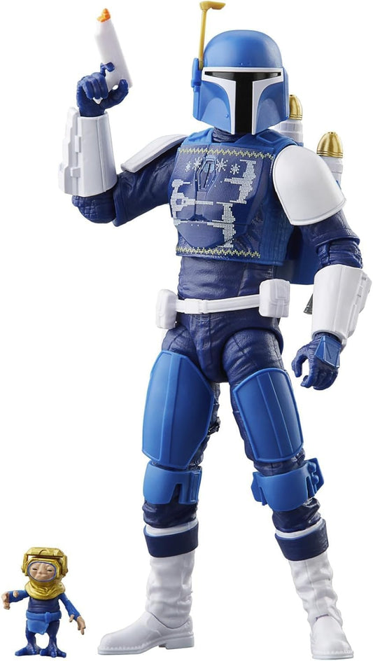 Hasbro F8314 Star Wars Black Series Mandalorian Scout (Holiday Edition) Star Wars Collection 6" (15cm) Action Figure, Ages 4 and Up