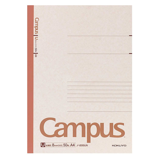 Kokuyo Campus Notes A4 Futoshiyokokei 50 sheets Bruno -205UN