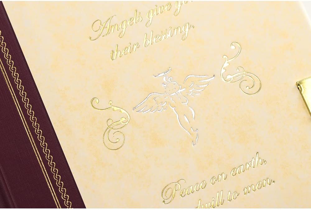 DESIGNPHIL Midori 12370006 Diary with Keys, Angel Pattern