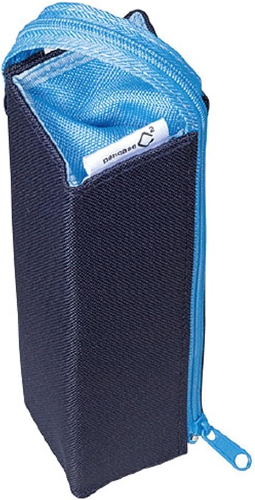 Kokuyo C2 Tray Type Pencil Case - Navy Light Blue