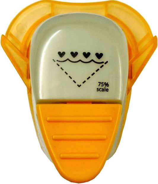 Kuretake Paper Punch Kurepunch Corner, Border Hearts (5002950013)