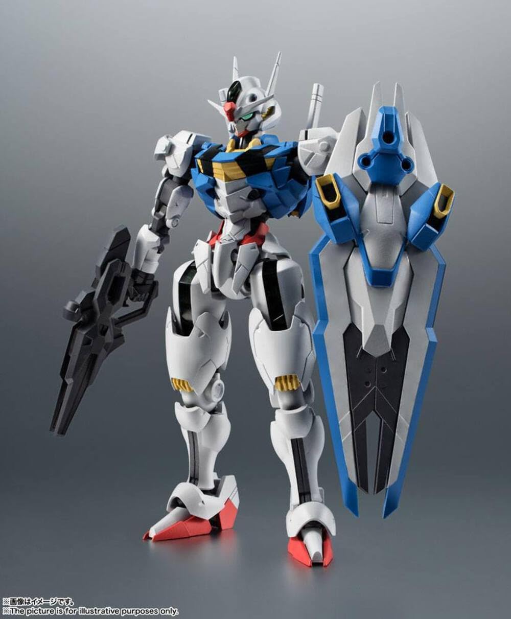 TAMASHII NATIONS - Mobile Suit Gundam: The Witch from Mercury - Gundam Aerial Version A.N.I.M.E., Bandai Spirits The Robot Spirits Collectible