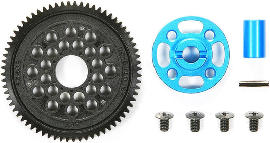 Tamiya TAM54500 54500 Rc TT02 High Speed Gear Set, 68T, Black