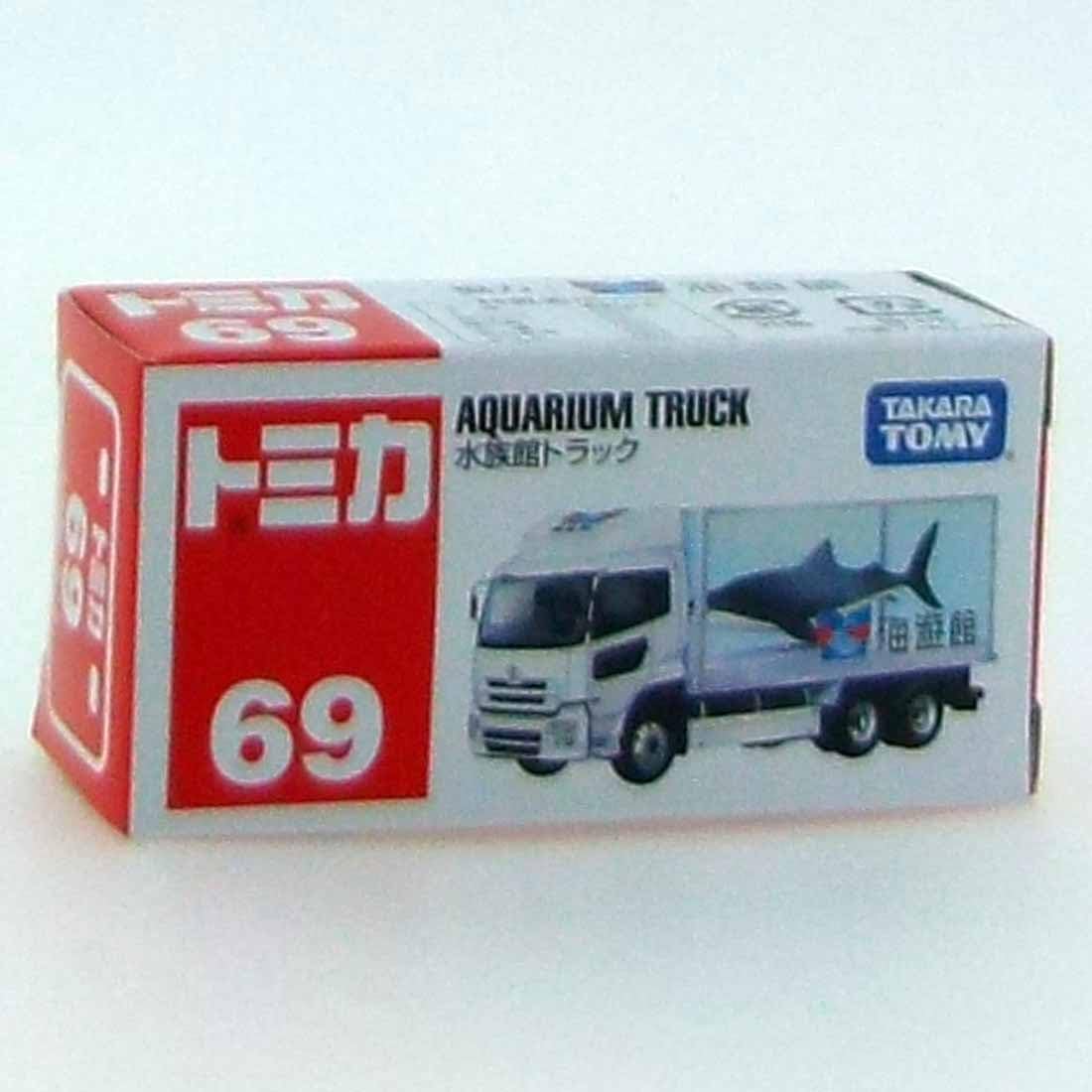 Tomica Takara Tomy #069 Nissan Diesel Quon Aquarium Truck Diecast Toy – Multicolor