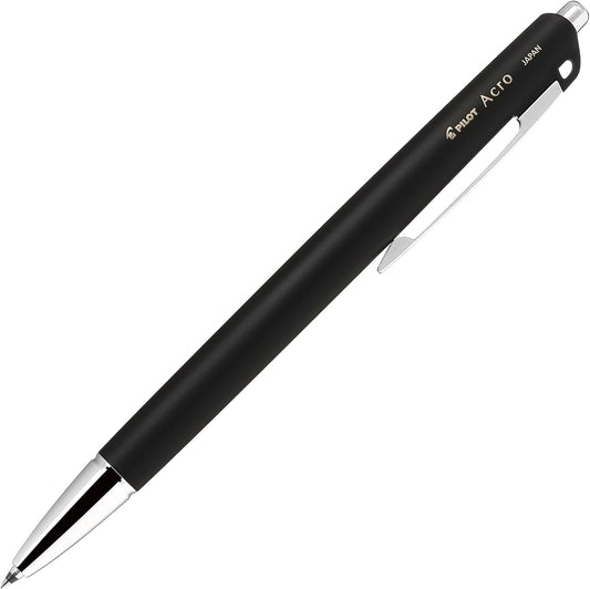 PILOT BAC-50MF-BM Acro 500 Acro Ball, 0.01 inches (0.3 mm), Ultra Fine, Black Mat