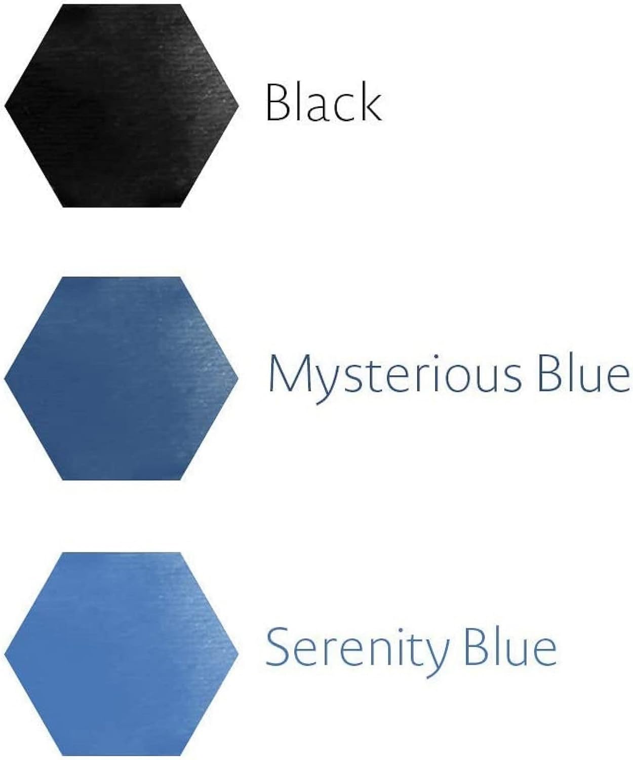 Waterman Fountain Pen Ink Cartridges, Long, Mysterious Blue, 8 Count