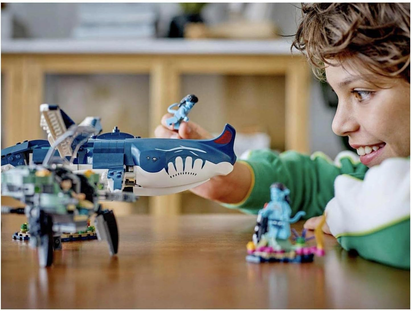 Lego Avatar: The Way of Water Payakan The Tulkun & Crabsuit 75579, Building Toy Set, Movie Underwater Ocean with Whale-Like Sea Animal Creature Figure