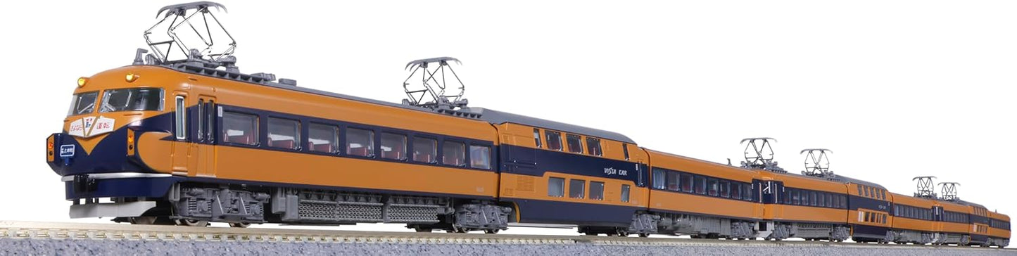 KATO N Gauge Kintetsu 10100 Series New Vista Car, Triple Rung, 9-Car Set, Special Planning Item 10-1911 Train