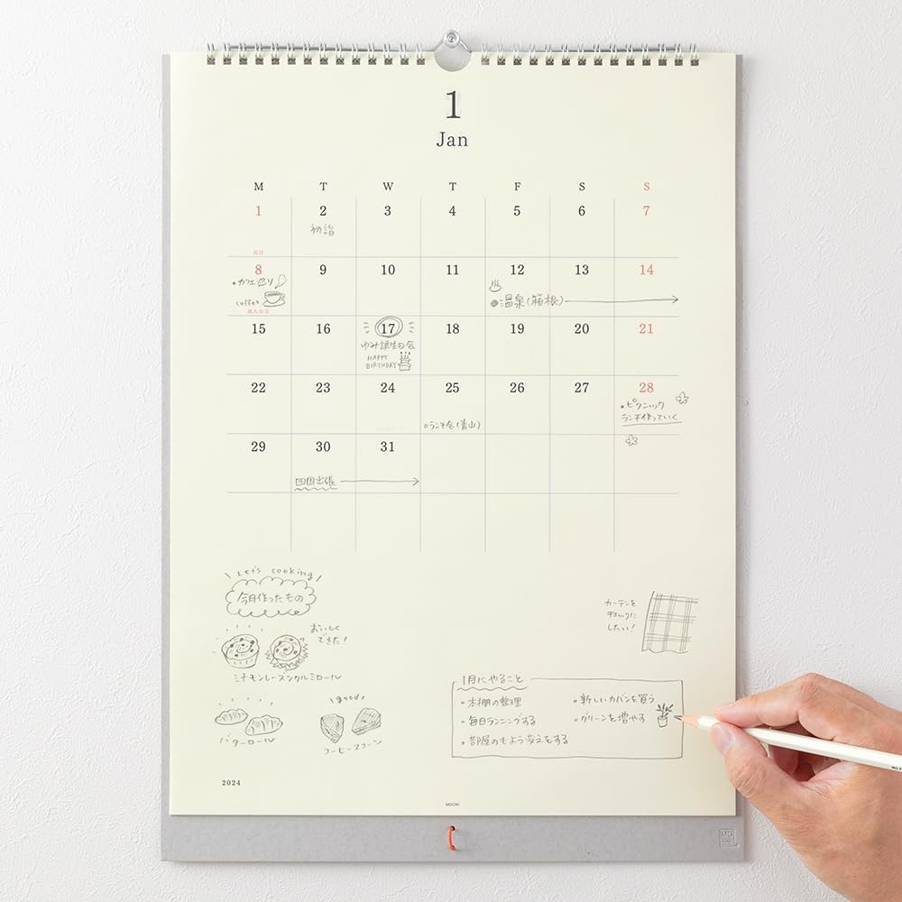 DESIGNPHIL 31289006 2024 Calendar Wall Mount MD Calendar