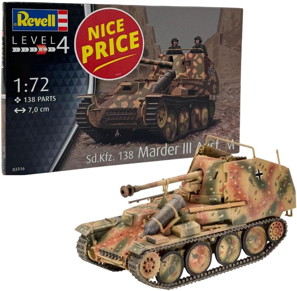 Revell RV03316 Sd. Kfz. 138 Marder III Ausf. M Plastic Model kit