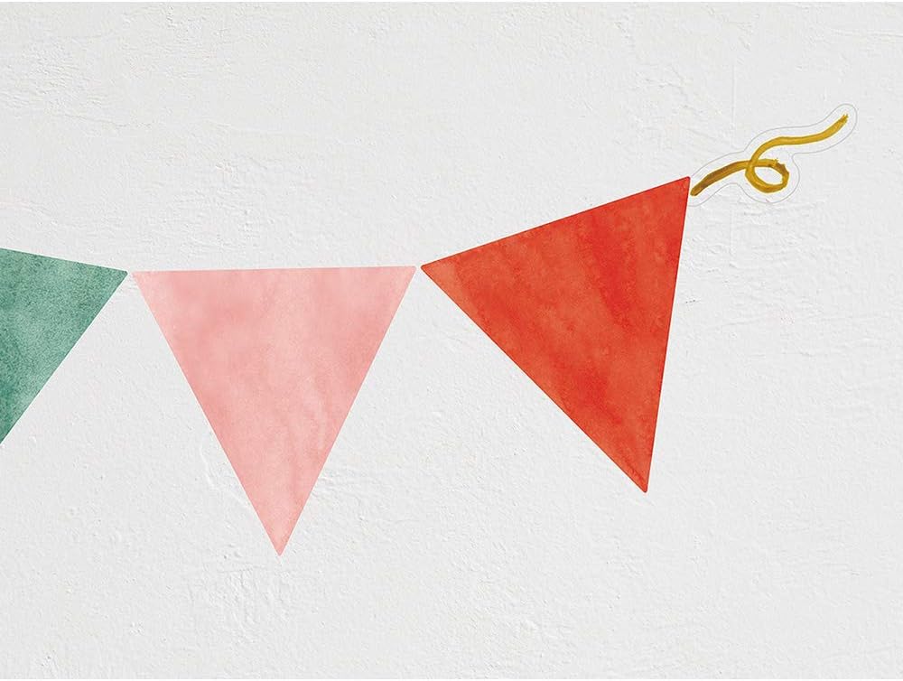 Midori Sticker Wall Sticker Static Cling Garland Pattern