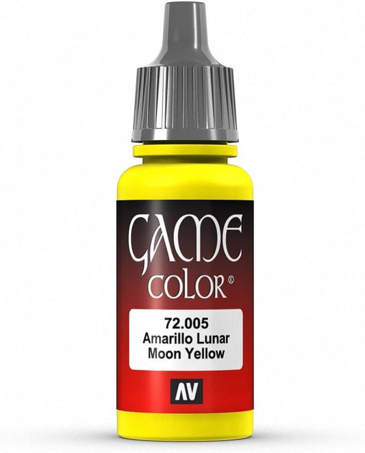 Vallejo Game Color Bald Moon Yellow Paint, 17ml