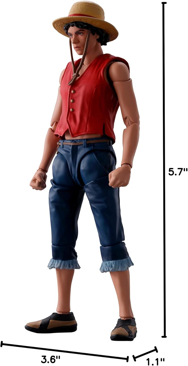 TAMASHII NATIONS - A Netflix Series: One Piece - Monkey D. Luffy S.H.Figuarts Action Figure