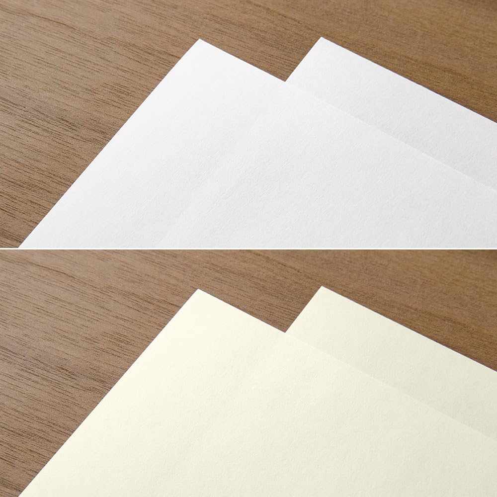 Midori 20519006 Stationery Paper for Beautiful Letters with Fountain Pen, Unruled A