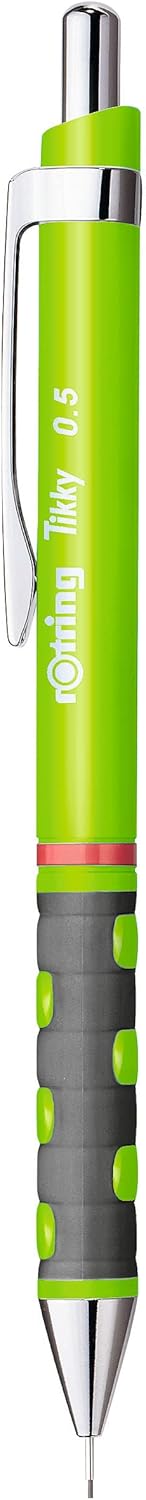 Rottling Mechanical Pencil, Ticky RD 2007217 Neon Green 0.5mm Genuine Imported