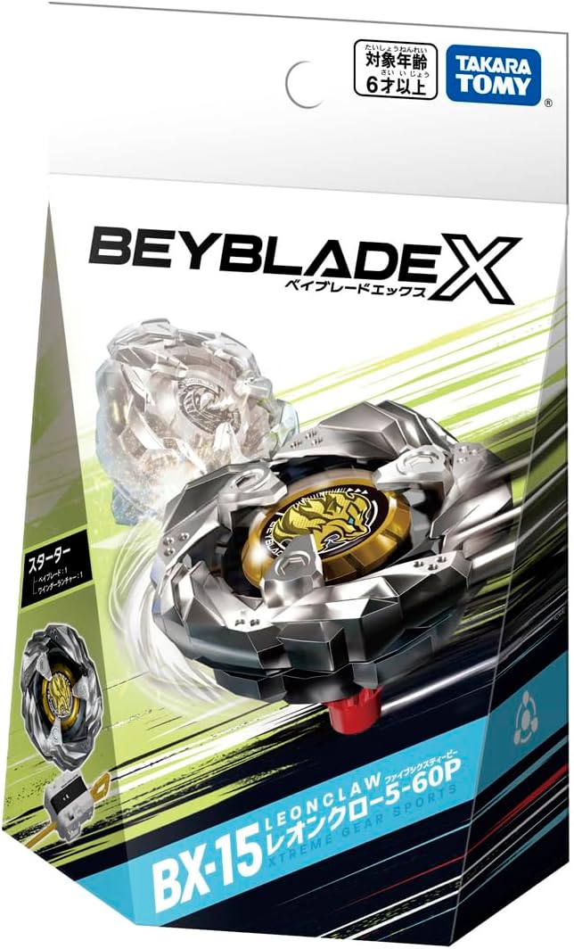 Beyblade X Beyblade X BX-15 Starter Leon Claw 5-60P