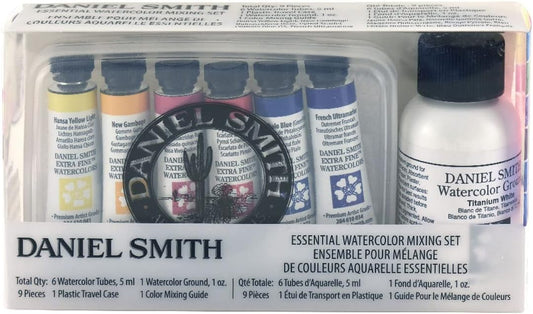 Daniel Smith Essentials Mixing Watercolor Paint, 9 Piece Set, Multicolor 9 Count