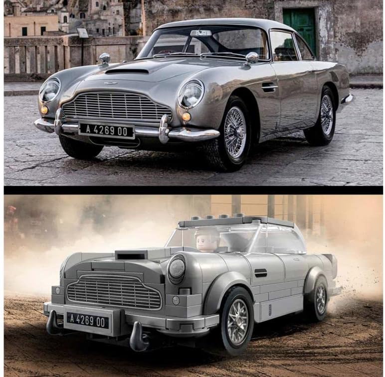 LEGO Speed Champions 007 Aston Martin DB5 (76911) – James Bond Car Set