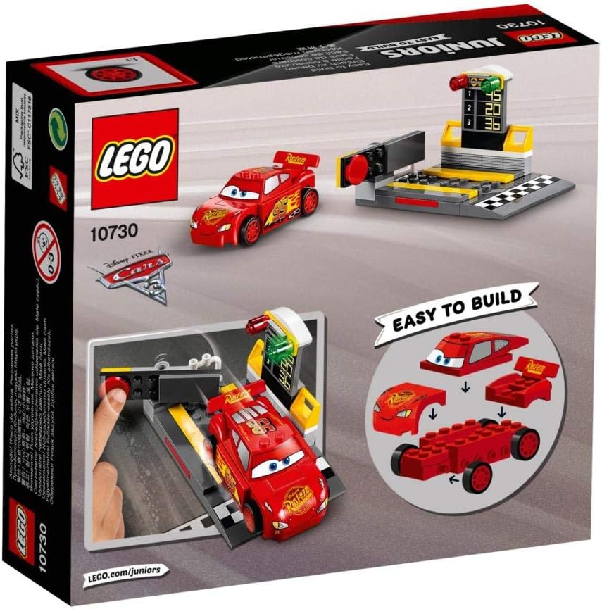 LEGO Juniors Lightning McQueen Speed Launcher Cars 3 10730