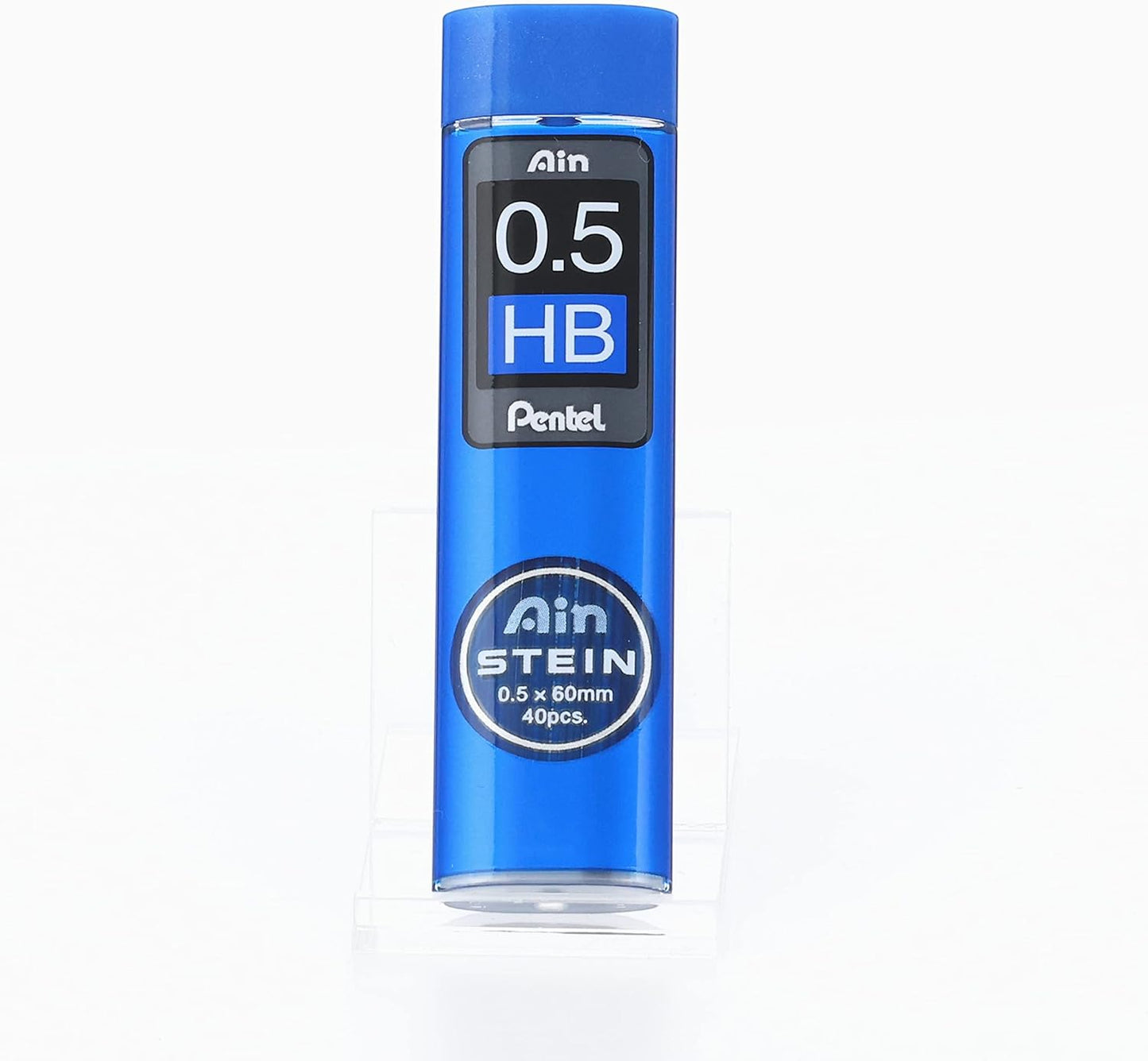 Pentel Ain Stein Mechanical Pencil Lead, 0.5mm HB, 40 Leads x 3 Pack (XC275HB-3P)