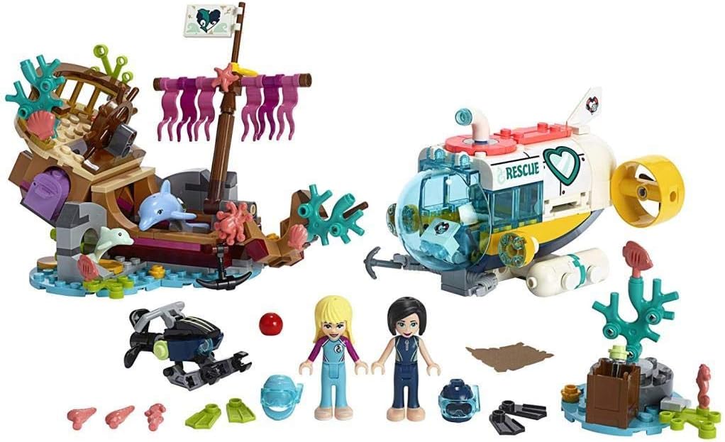 LEGO Friends Dolphin Rescue Submarine 41378 Blocks