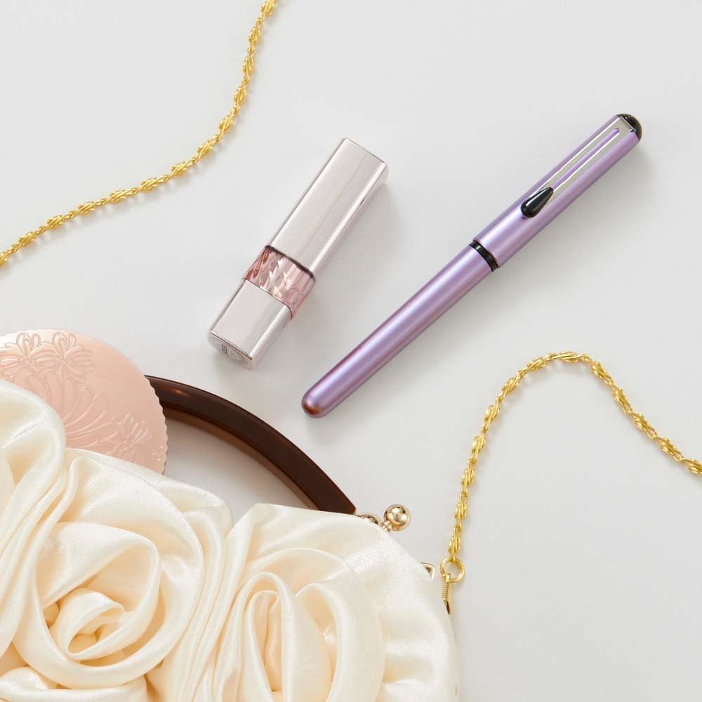 Pentel Portable Fude Brush Pen, Kirari, Wisteria Color Body (XGFKPV-A)