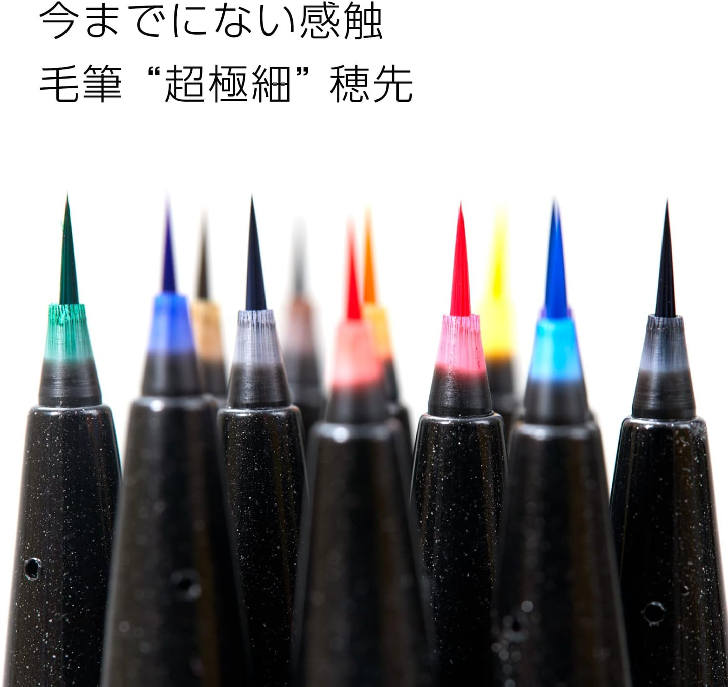 Pentel AMZ-SESF30C-12 Blush Sign Pen Artist Brush Pen, Set of 12 Colors