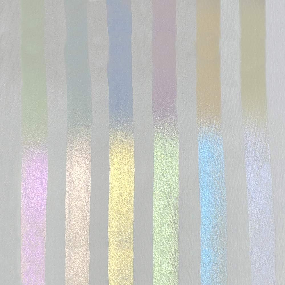 Kuretake GANSAI TAMBI OPAL COLORS, 6 colors set, Watercolor paint for Professional, for artists and crafters,Illustrations, Drawing, Lettering, Made in Japan