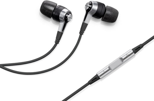 DENON Hi-Res corresponding Dynamic iPhone Compatible Remote Control Equipped with Canal Type Earphone AH-C620RBKEM (Black)