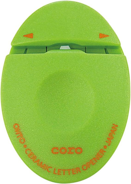 Ohto letter opener ceramic letter opener CLO-700C-GN green