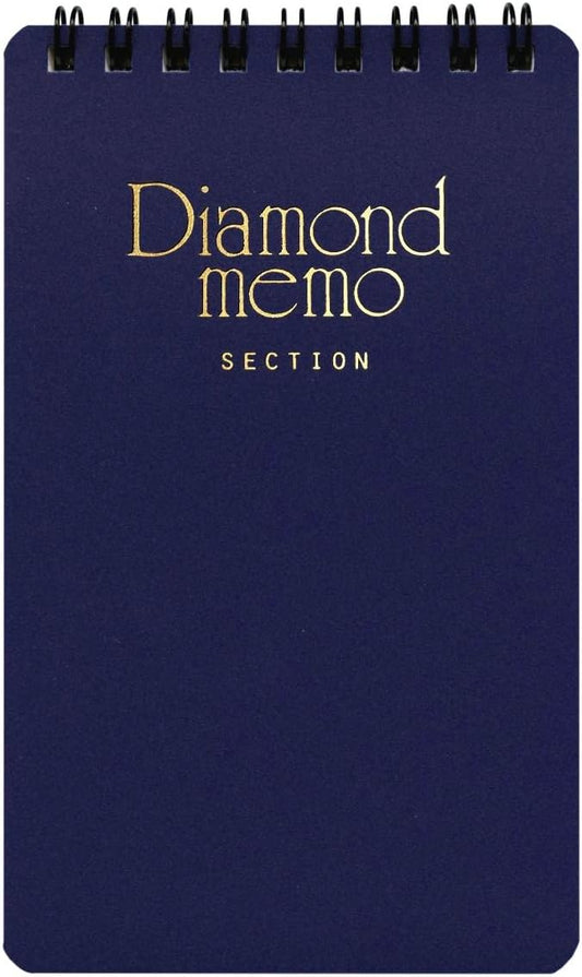Midori 11733006 Diamond Memo, Grid Ruled, Blue
