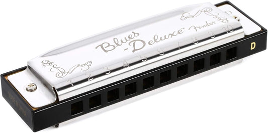 Fender Blues Deluxe Harmonica, Guitar Accessories, Key of D