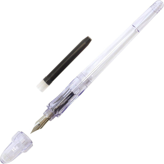 PILOT Fountain Pen For Practice Clear Body, P-FP60R-Ncef