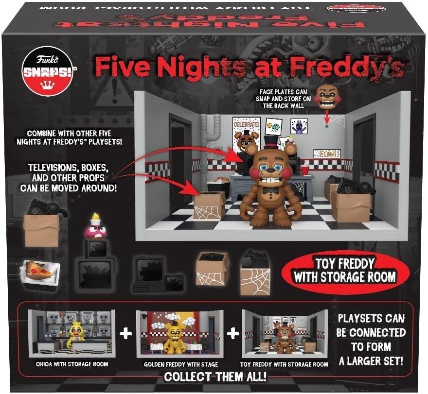 Funko Snaps!: Five Nights at Freddy's - Toy Freddy with Storage Room