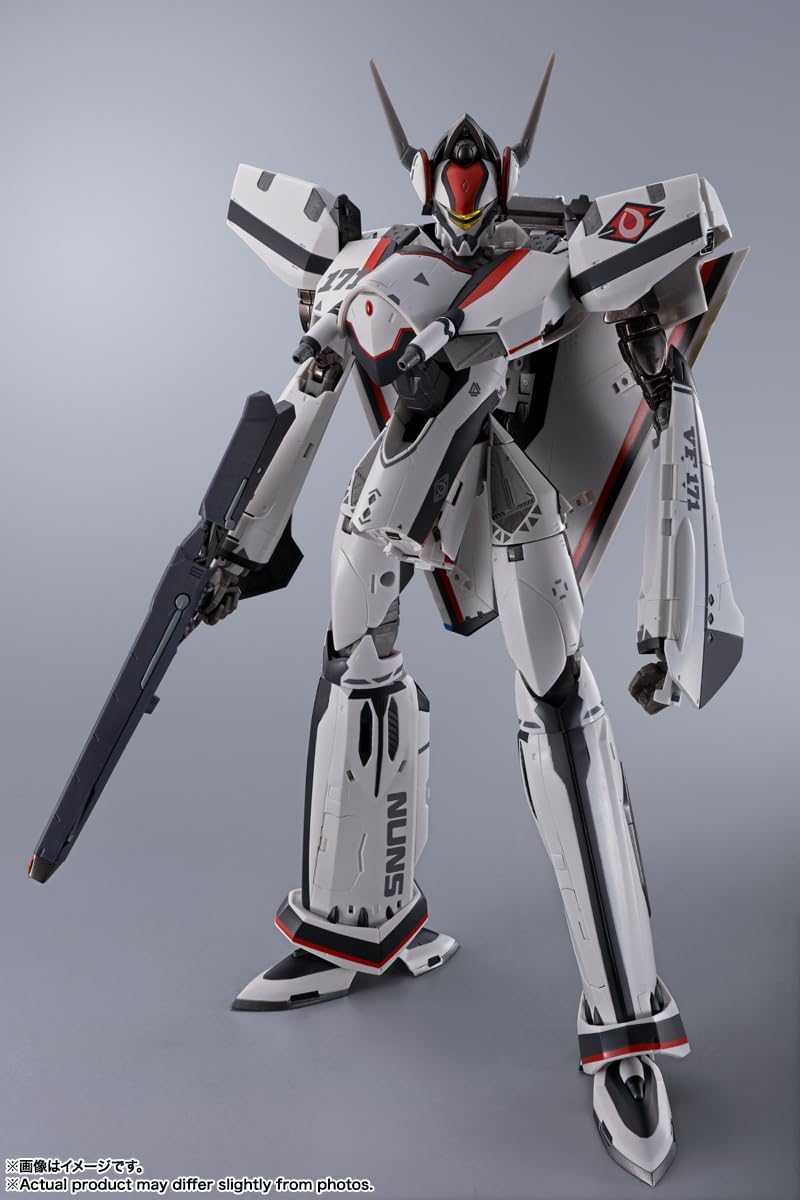 TAMASHII NATIONS - Macross Frontier - VF-171EX Armored Nightmare Plus EX (Alto Saotome Use) Revival Ver., Bandai Spirits DX Chogokin Figure