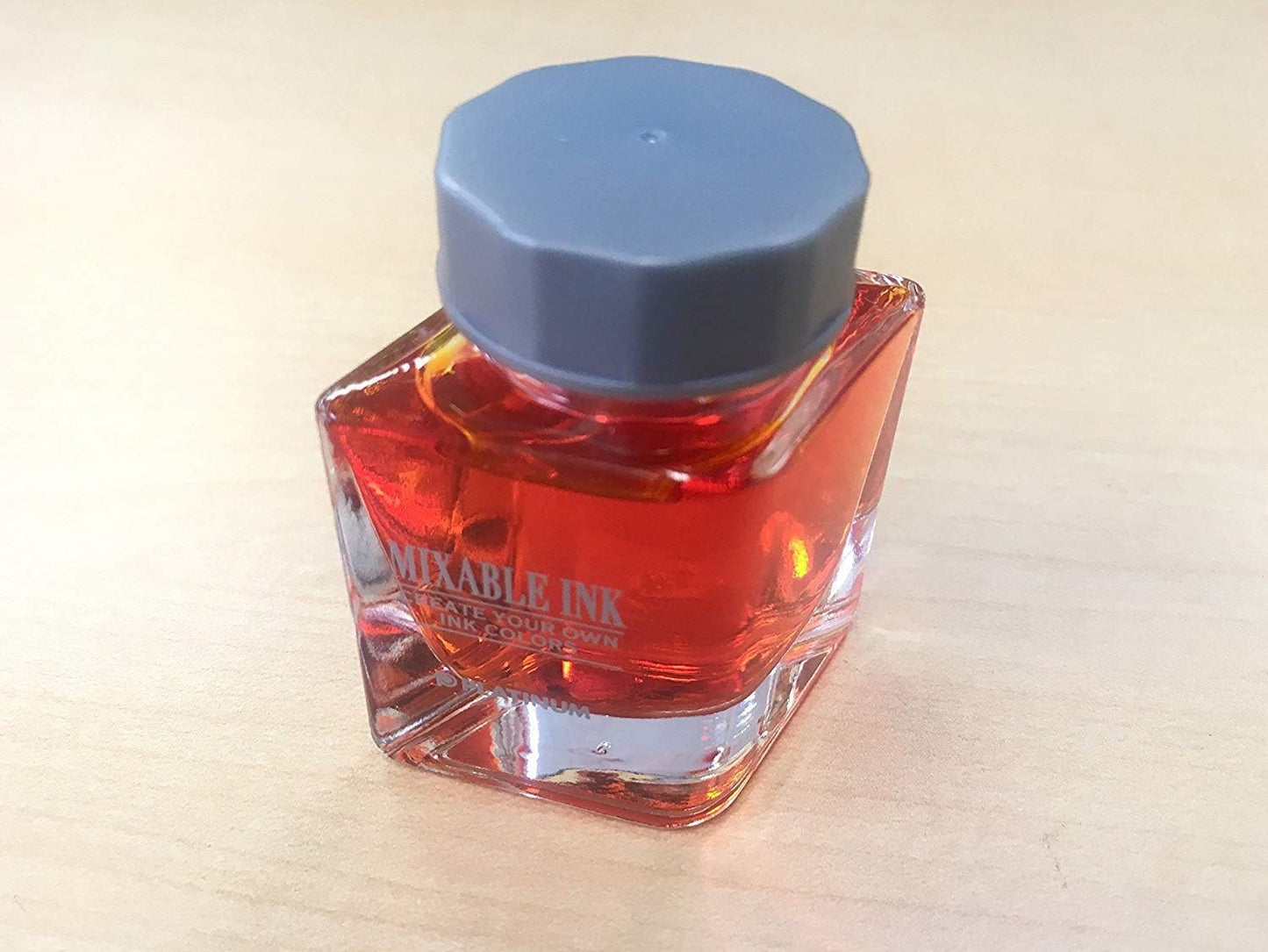 PLATINUM INKM-1000 Mixed Ink Mini Fountain Pen, 30 Sunny Yellow