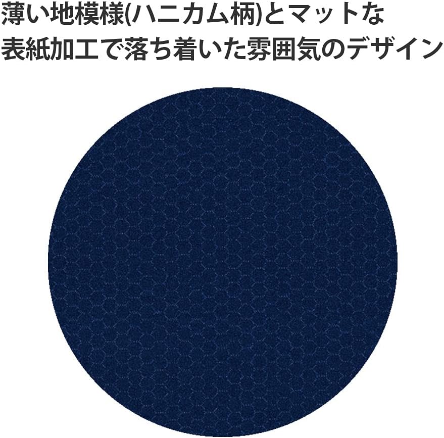 KOKUYO Campus Notebook, Business Type, Dot B 6mm Ruled, Semi-B5, 50 Sheets, 37 Lines, Navy Cover, Pack of 5, Japan Import (NO-5BT-DB)