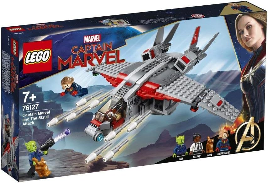 LEGO Super Heroes 76127 Attack of Captain Marvel and Skral