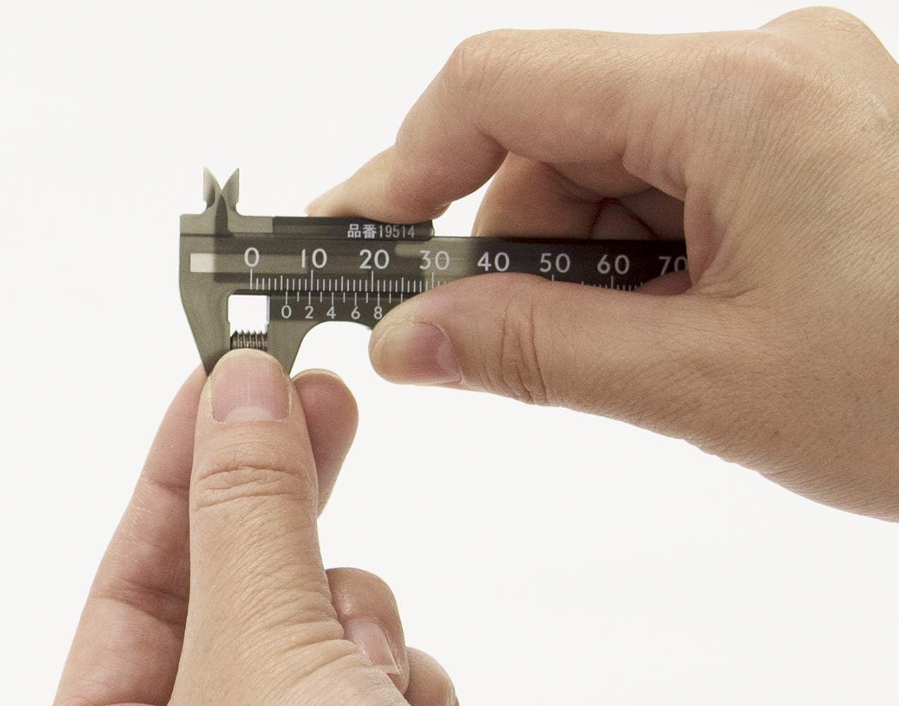 Shinwa Sokutei 19514 Plastic Caliper Pouch, 2.8 inches (70 mm)