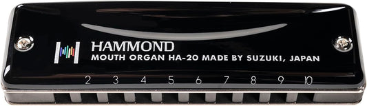 SUZUKI Harmonica, Black Promaster-Hammond-High G