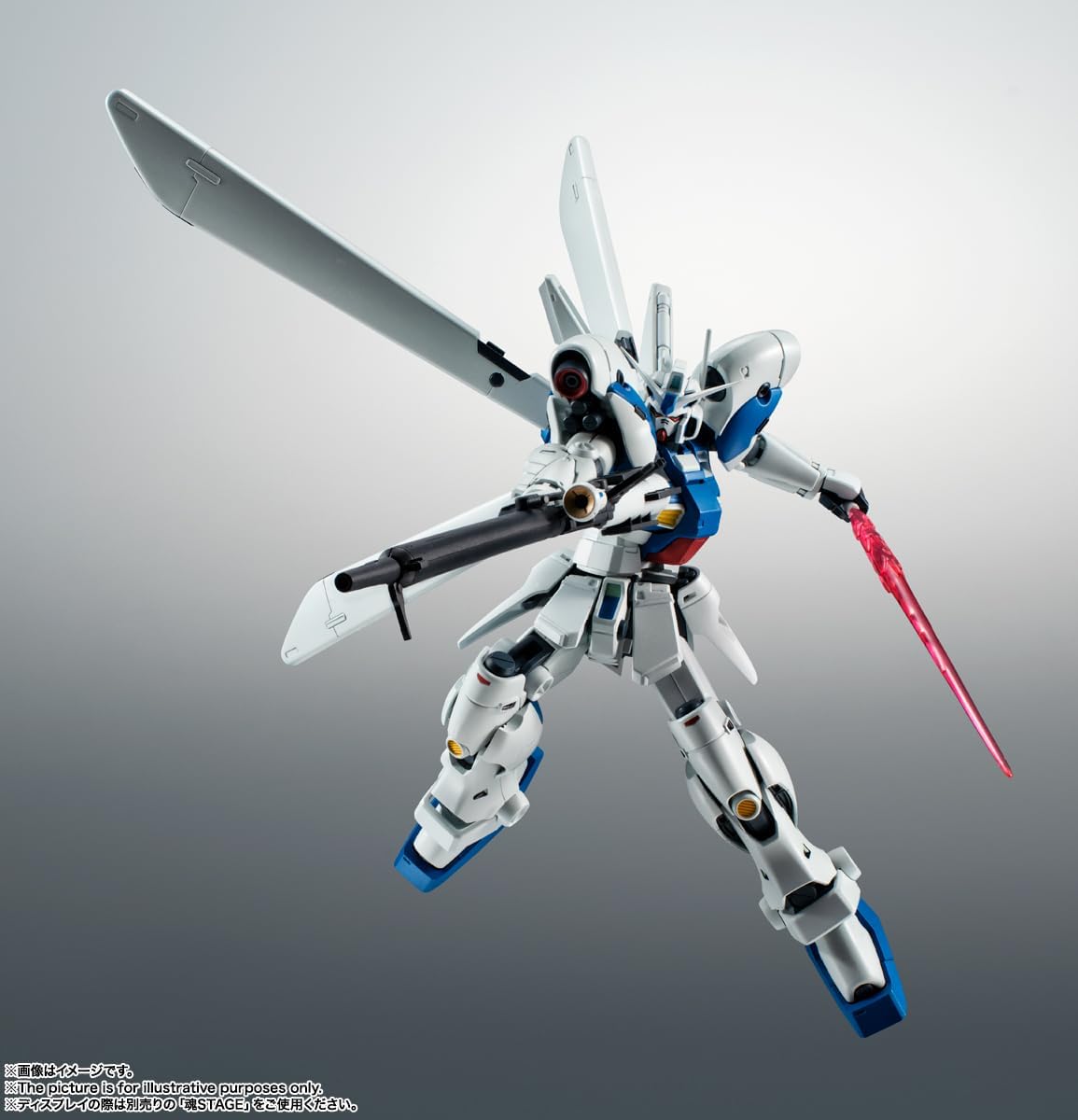 TAMASHII NATIONS - Mobile Suit Gundam 0083 Stardust Memory - RX-78GP04G Gundam GP04 Gerbera ver. A.N.I.M.E., Bandai Spirits The Robot Spirits Collectible