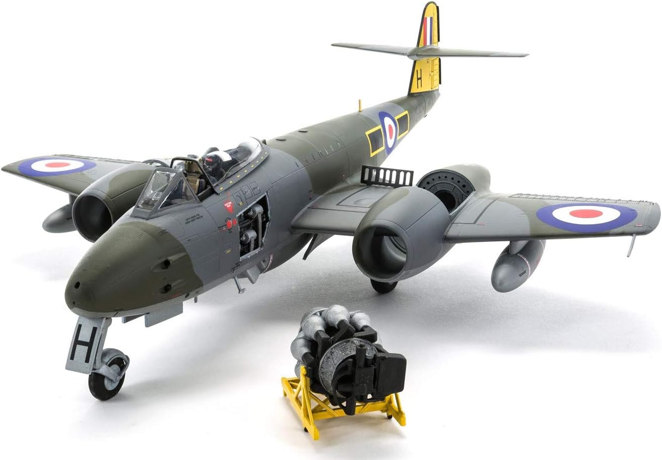 Airfix Gloster Meteor F8 1:48 Military Aviation Plastic Model Kit A09182